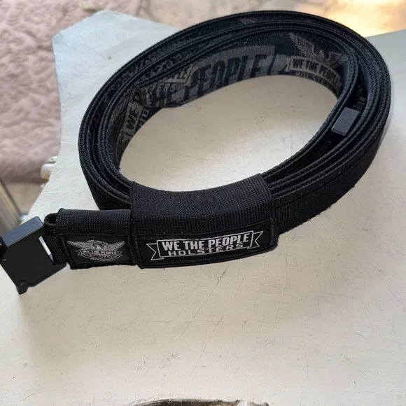 WE THE PEOPLE HOLSTER TACTICAL GUN BELT w/Talon Buckle XXL 48-52